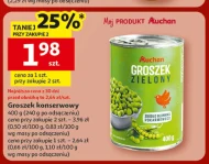 Консервований горошок Auchan