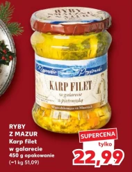 Karp w galarecie Ryby z Mazur