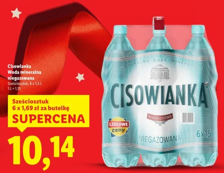 Мінеральна вода Cisowianka