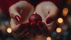 Odświętnie, ale bez przesady. Trzy mocne trendy w zimowym manicure