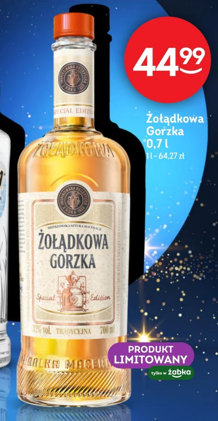 Горілка Żołądkowa Gorzka