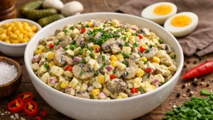 Hit TikToka! Uzależniająca sałatka, która zrobi furorę na świątecznym stole. Smakuje każdemu