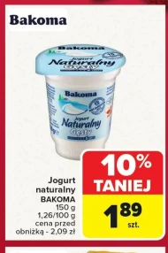 Jogurt naturalny Bakoma