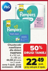 Chusteczki nawilżane Pampers