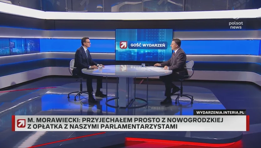 Morawiecki w "Gościu Wydarzeń": Jak pan nie ma co robić, to proszę czytać Kurskiego