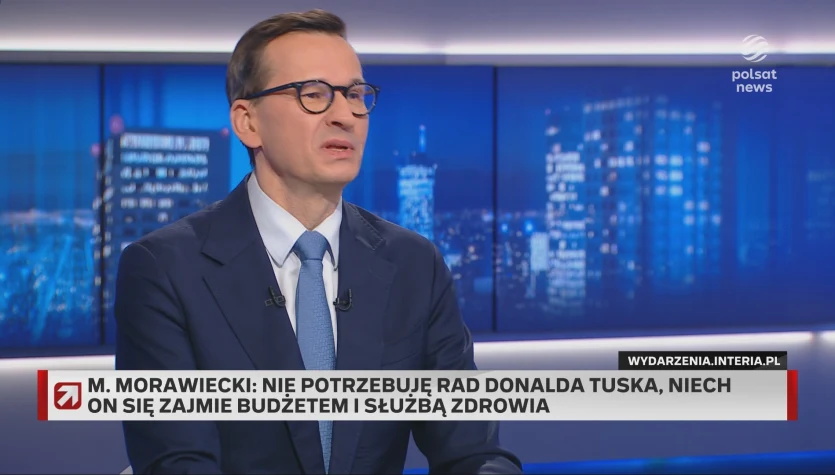 Morawiecki w "Gościu Wydarzeń" o Donaldzie Tusku: Prześcignął Jerzego Urbana