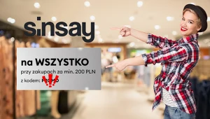Sinsay odpalił nową akcję! Rabaty tylko dziś do północy