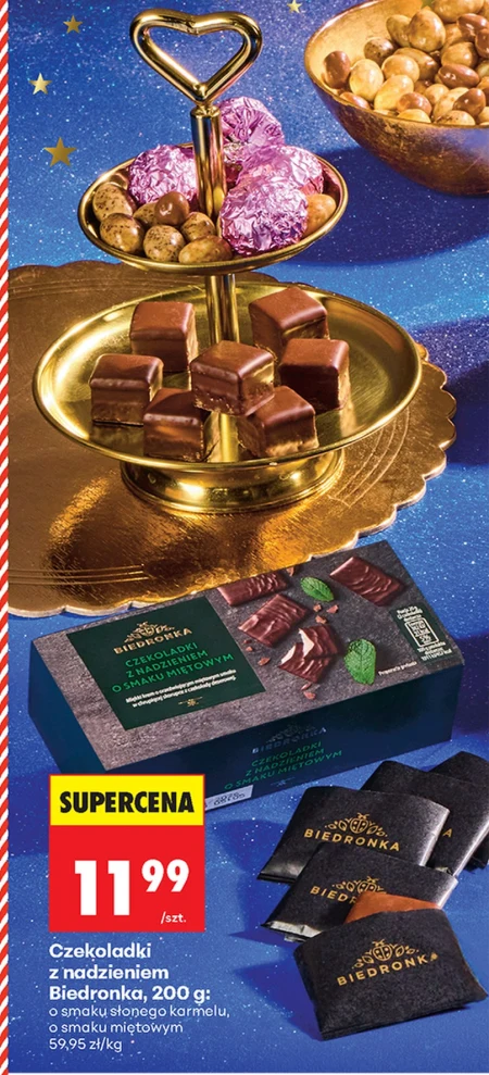 Шоколадні цукерки Biedronka