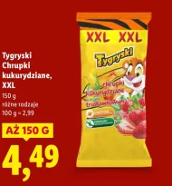 Chrupki kukurydziane Tygryski