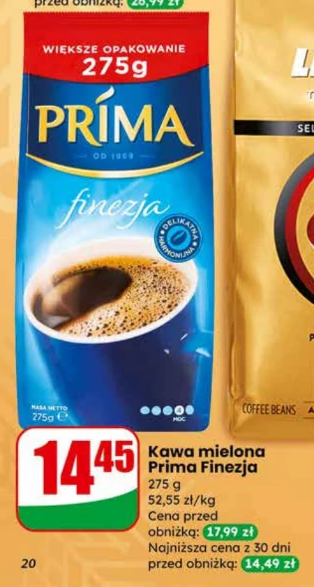 Мелена кава Finezja