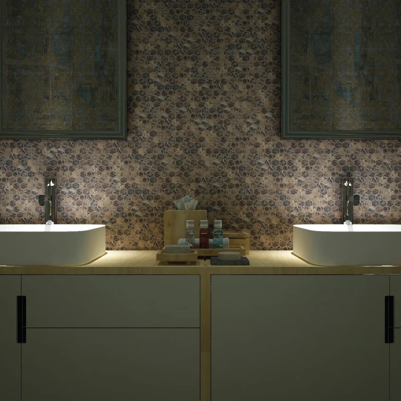 Ład i minimalizm w łazience pomagają się zrelaksować