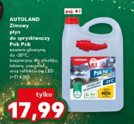 Płyn do spryskiwaczy zimowy Autoland