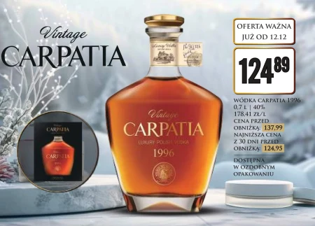 Горілка Carpatia