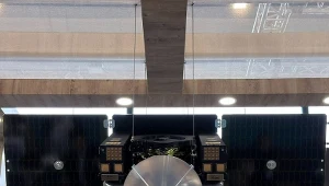 Makieta satelity z urządzeniami optycznymi Scanway. Dzięki nim powstanie dokładna mapa Księzyca