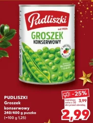 Groszek konserwowy Pudliszki