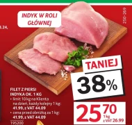 Filet z piersi indyka