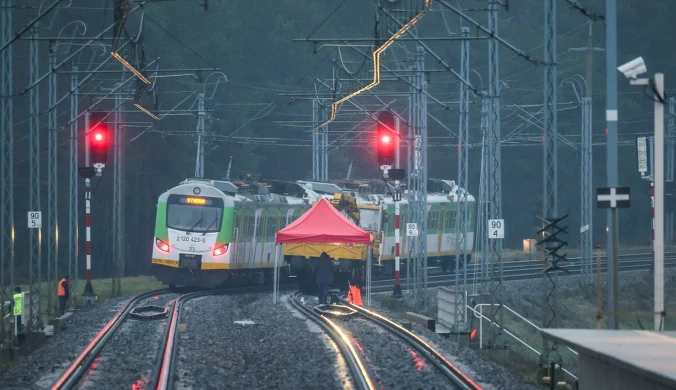 Akty dywersji w Polsce. Uszkodzone tory przy stacji PKP Mika