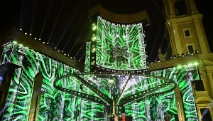 Sylwestrowa scena Polsatu robi wrażenie. "Od razu rzuciła mi się w oczy"