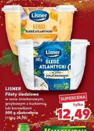 Filety śledziowe Lisner