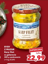 Karp w galarecie Ryby z Mazur