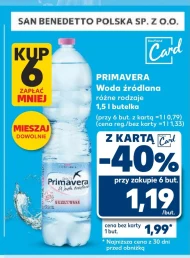 Джерельна вода Primavera