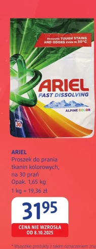 Produkty do prania Ariel