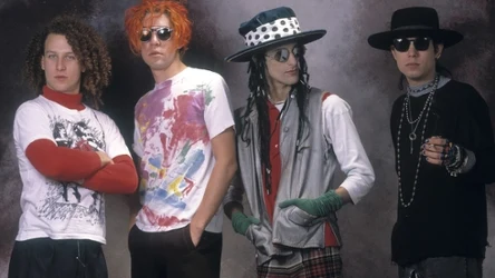 Jane's Addiction (1988) od lewej: Stephen Perkins, Eric Avery, Perry Farrell, and Dave Navarro