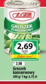 Консервований горошок Społem