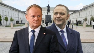 MSZ oskarża prezydenta, Leśkiewicz zaprzecza. W tle wizyta Zełenskiego