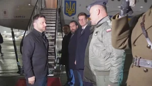 Wołodymyr Zełenski wylądował w Warszawie. Są zdjęcia z lotniska