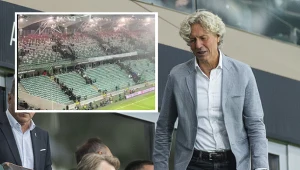 Sceny "na Legii", protest przeciwko Mioduskiemu. To zrobiła "Żyleta"