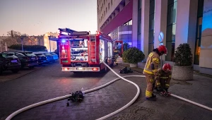 Pożar hotelu we Wrocławiu. Nie żyje jedna osoba