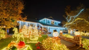 Zamień swój ogród w wioskę św. Mikołaja. Tak efektownie go oświetlisz 