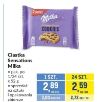 Ciastka Milka