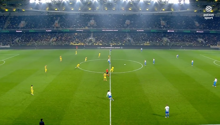 AEK Ateny - Univ. Craiova. Skrót meczu. WIDEO