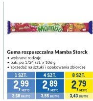 Guma rozpuszczalna Mamba