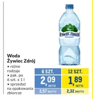 Woda mineralna Żywiec zdrój