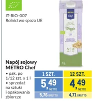 Napój sojowy Metro Chef