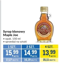 Syrop klonowy Maple Joe