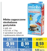 Mleko zagęszczone SM Gostyń