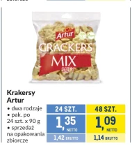 Krakersy Artur