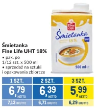 Śmietanka Fine life