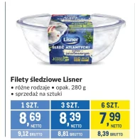 Філе оселедця Lisner