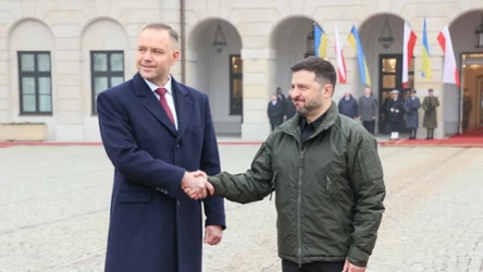 Karol Nawrocki przyjął w Pałacu Prezydenckim prezydenta Ukrainy Wołodymyra Zełenskiego