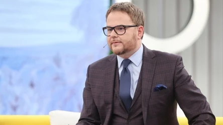 Jan Lubomirski-Lanckoroński w studiu "halo tu polsat"