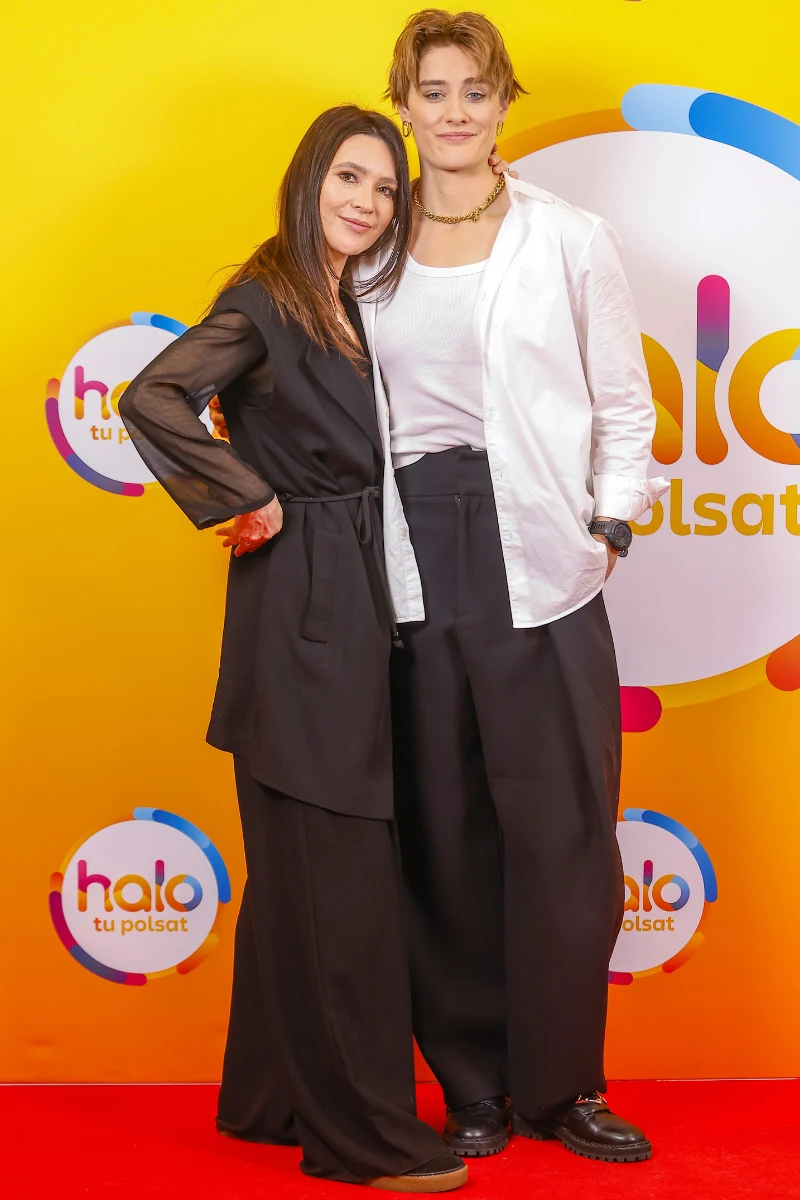 Janja Lesar i Katarzyna Zillman w "halo tu polsat"