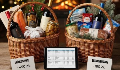 Koszyk wigilijny 2025 - Porównanie cen w Biedronce, Lidlu i Kauflandzie