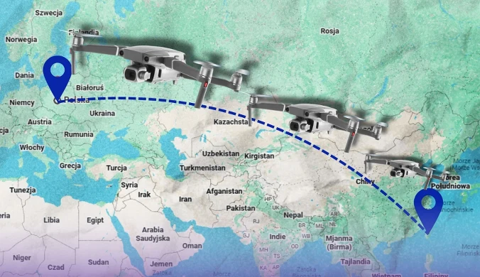 Polska zwiększyła import Tajwańskich dronów o 1100 proc. od poprzedniego roku