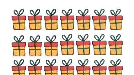 ​Który prezent jest inny? Tylko bystre oko wypatrzy różnicę