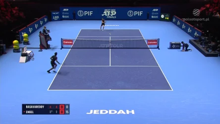 Nishesh Basavareddy - Justin Engel. Skrót meczu. wideo